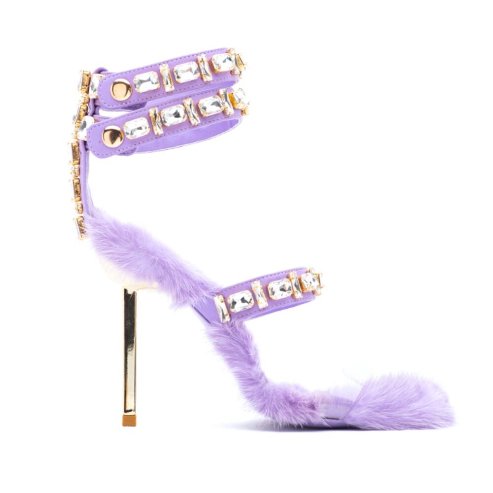 IamJenniferLe Minki (Purple) Heel